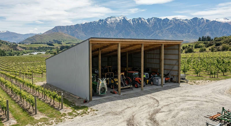 Big shed job rolling through Queenstown