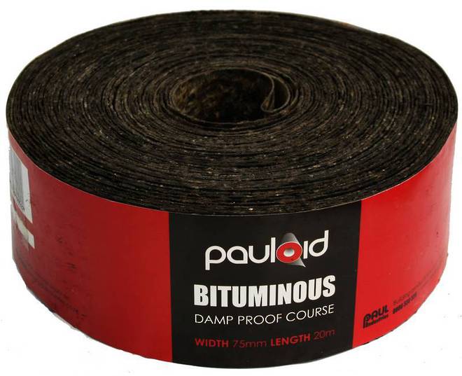 DPC Poly Dry Fix 75mm x 30m